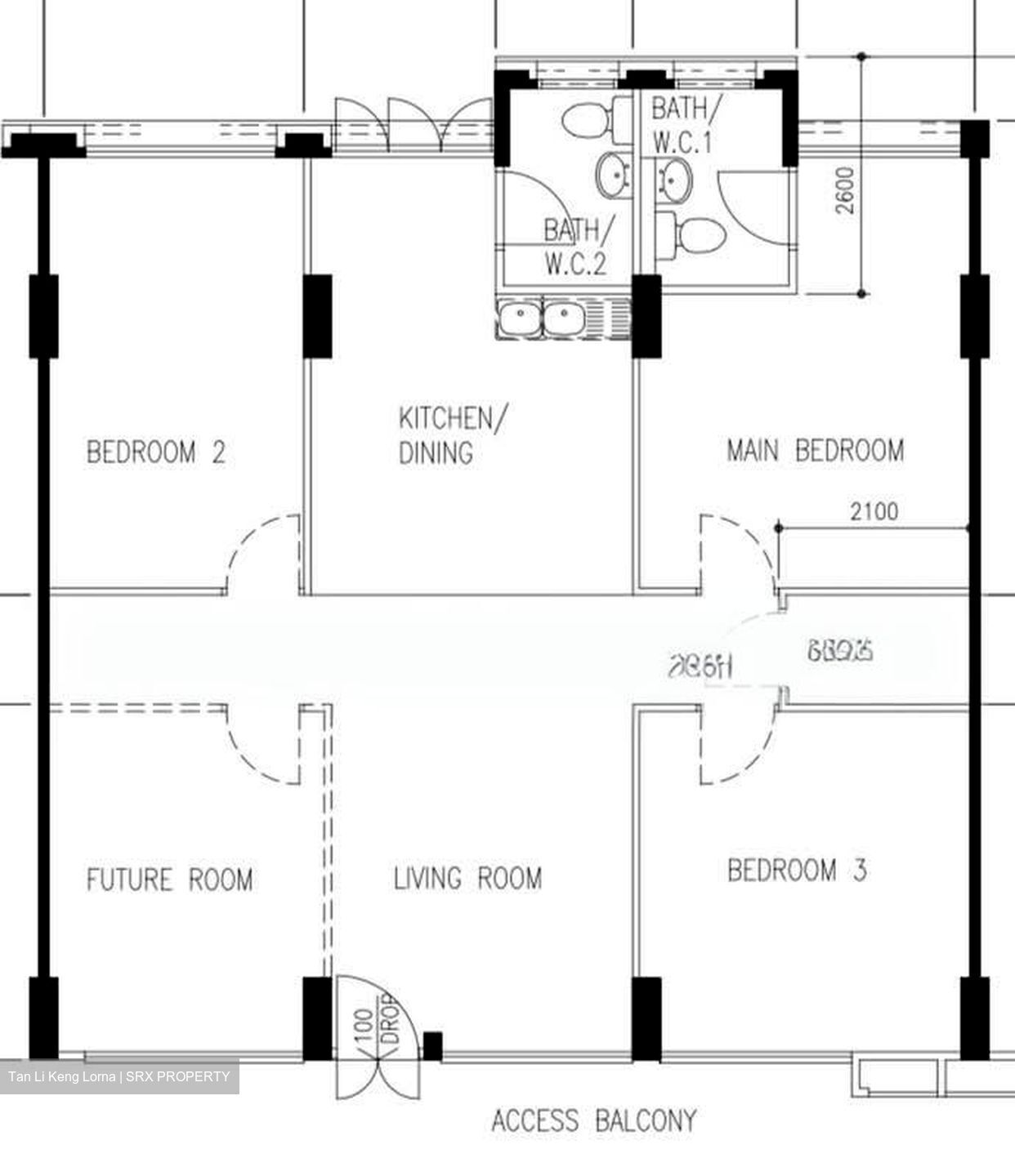 Blk 215 Pasir Ris Street 21 (Pasir Ris), HDB 4 Rooms #603743801